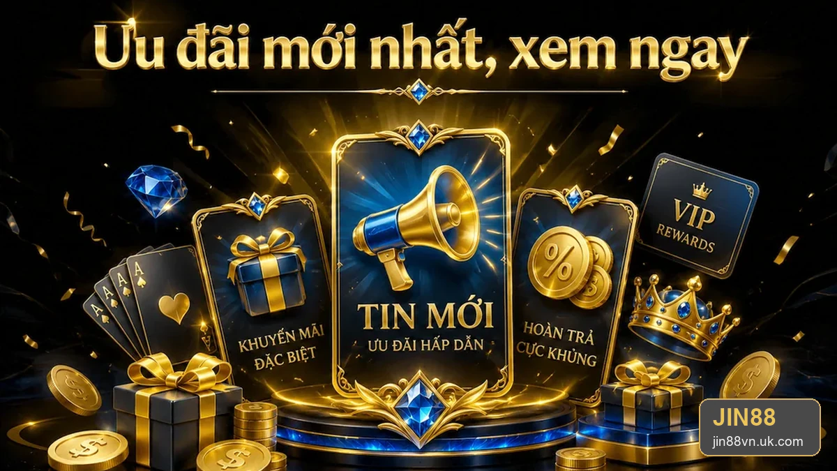 Khuyến Mãi JIN88: Chọn Ưu Đãi Theo Nhu Cầu, Đừng Chỉ Nhìn Con Số Lớn – jin88vn.uk.com