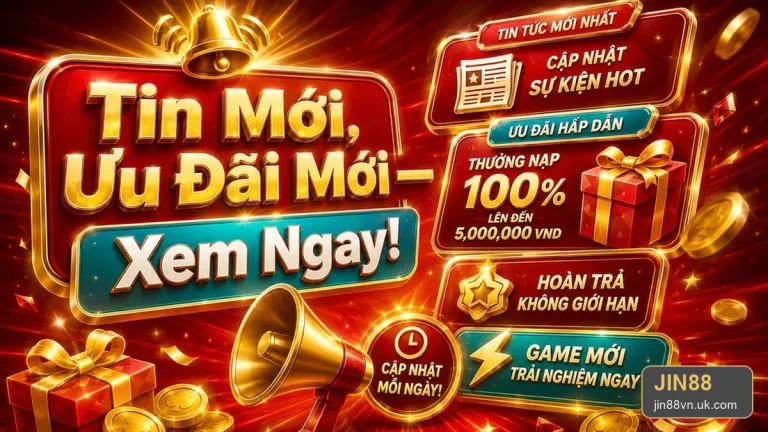 Khuyến Mãi JIN88: Tin Mới, Ưu Đãi Và Điều Kiện Nhận Thưởng Cần Kiểm Tra Kỹ – jin88vn.uk.com