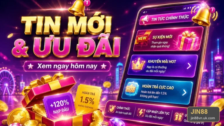 Khuyến Mãi JIN88 Cho Người Mới: Soi Ưu Đãi Qua Tiêu Chí Minh Bạch – jin88vn.uk.com