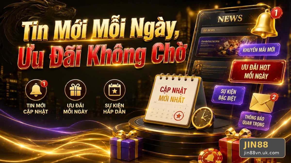 Khuyến Mãi JIN88: Đọc Chi Tiết Giao Diện Tin Mới, Ưu Đãi Và Điều Kiện Nhận Thưởng – Hướng Dẫn Đọc Dữ Liệu Qua Góc Kiểm Chứng Theo Tên Miền jin88vn.uk.com Để Quản Lý Ngân Sách Khi Sử Dụng Khuyến Mãi Có Trách Nhiệm